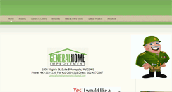 Desktop Screenshot of generalhomeimprovement.net